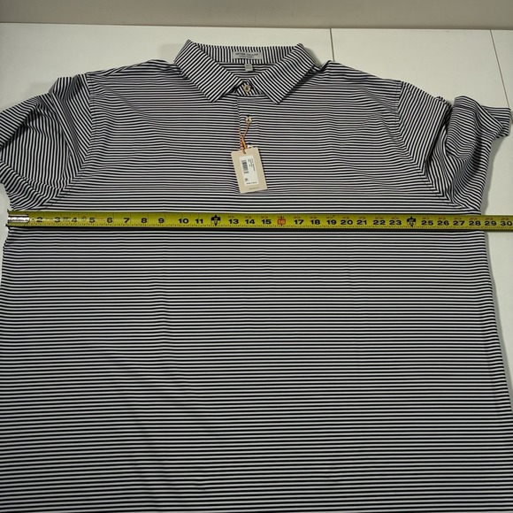NEW Peter Millar Summer Comfort Polo Shirt 3XL Hales Performance Jersey Stretch - Picture 7 of 11